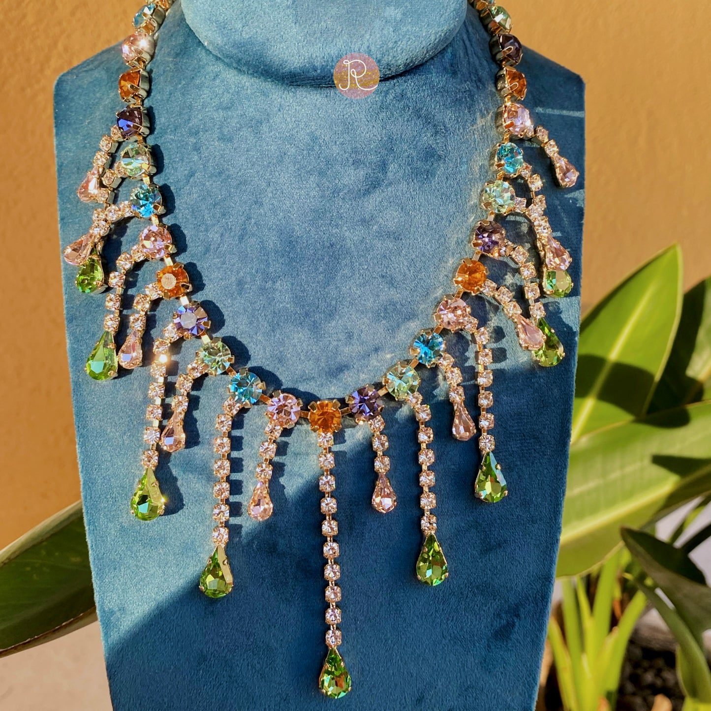 Collana Diamond Accessori donna Aurora gocce pendenti