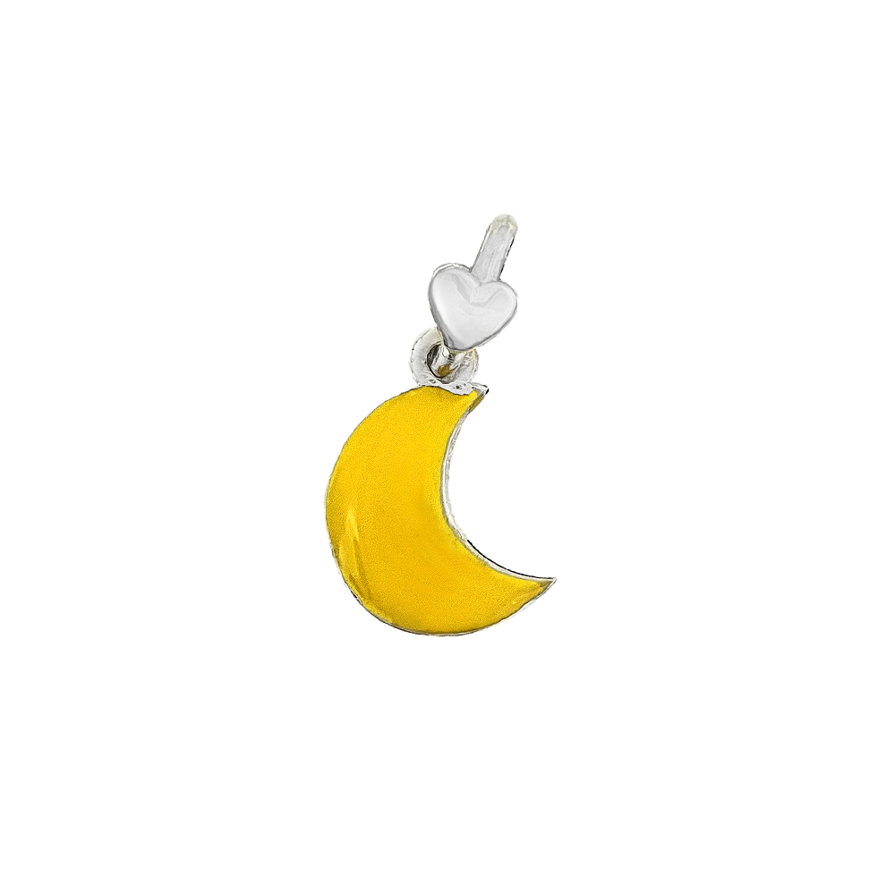 Ciondolo Dodo Mariani Luna Argento e smalto