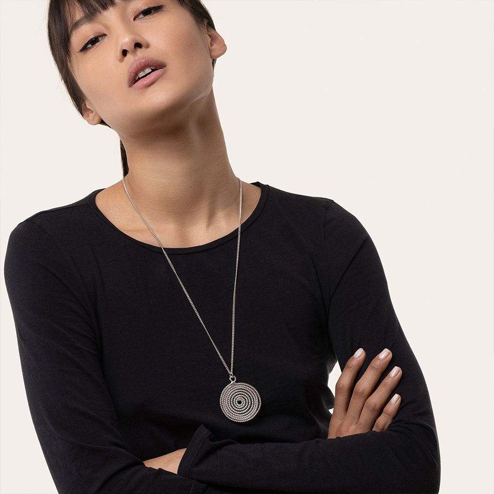 Collana lunga Vestopazzo donna Spirale torchon