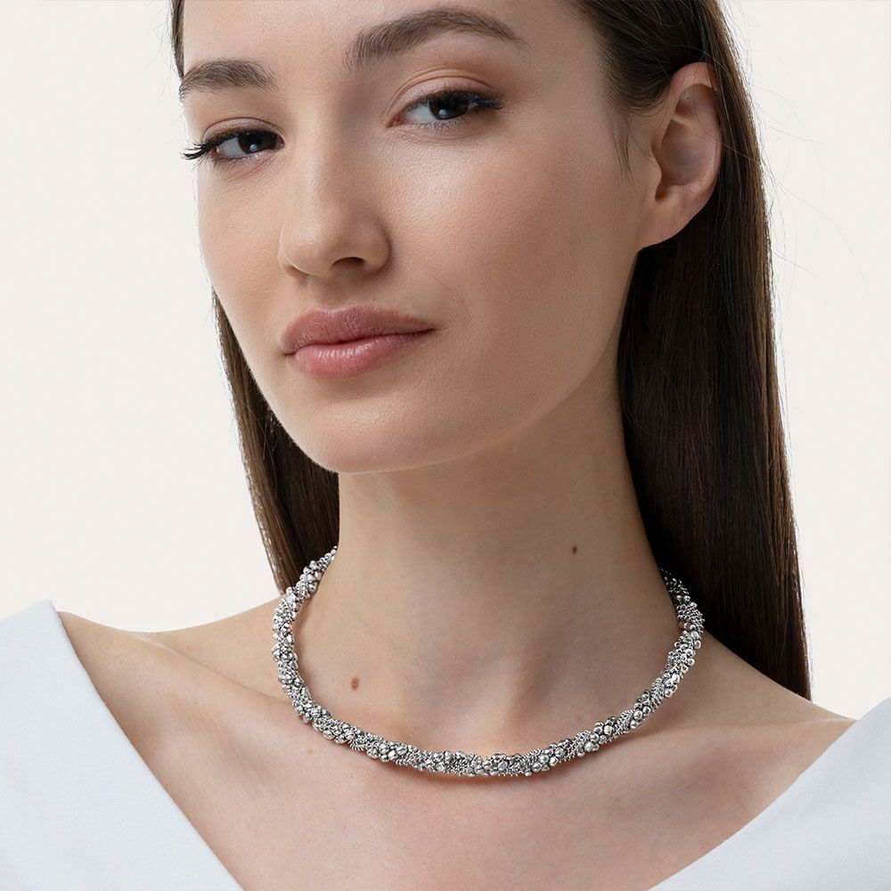 Collana Vestopazzo donna Intreccio