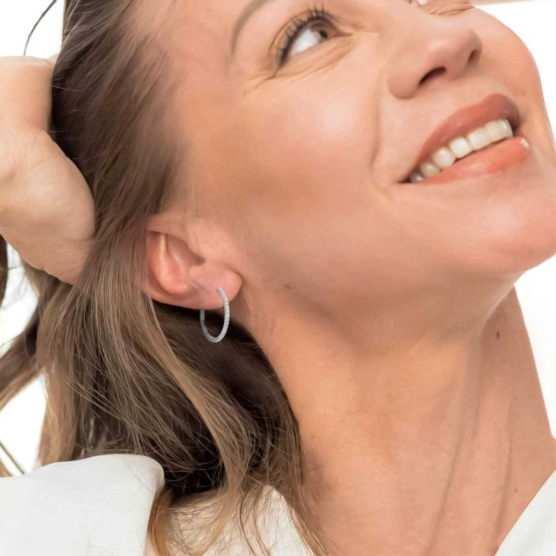 Mono orecchino Marlù Cerchio 28,50mm