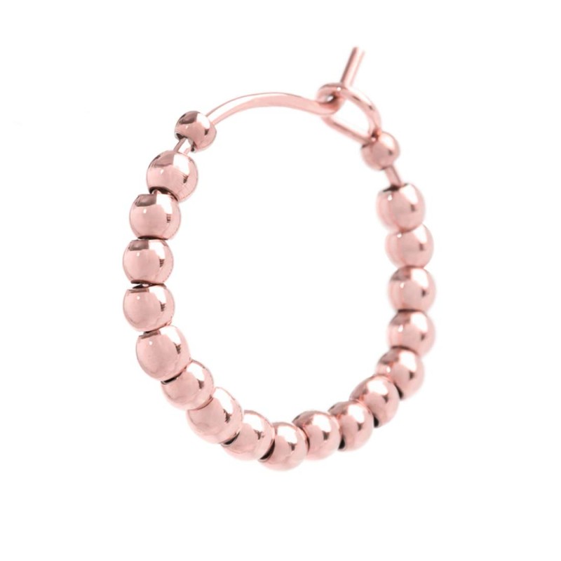 Mono Orecchino Marlù Donna a cerchio con sfere