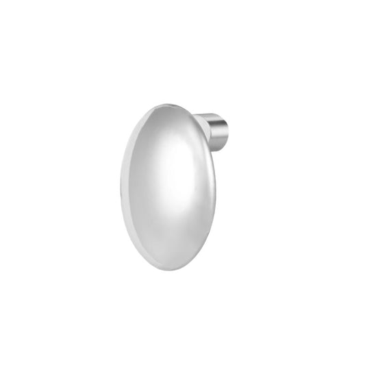 Mono orecchino Marlù Bottone ovale 1,6cm