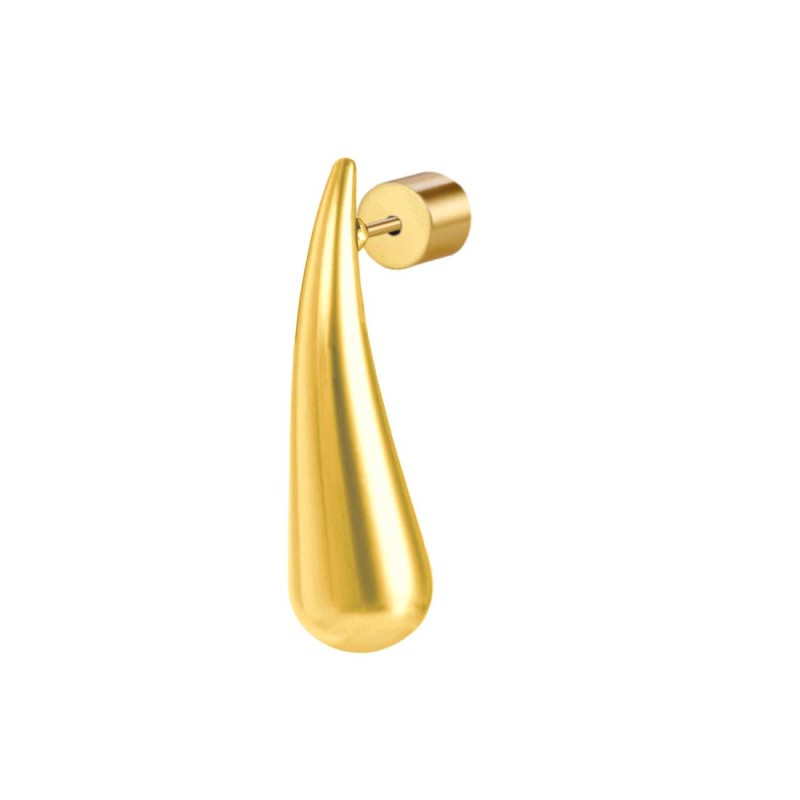 Mono orecchino Marlù goccia slim 2,2cm con perla