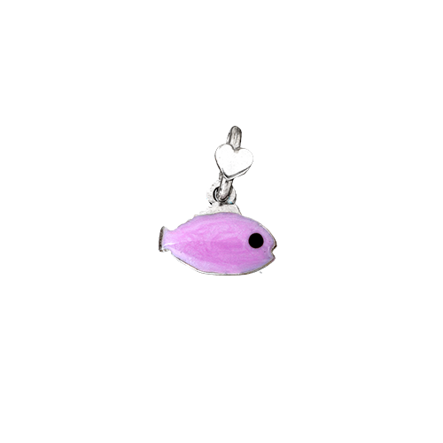 Ciondolo Dodo Mariani Pesce pappagallo Argento e smalto