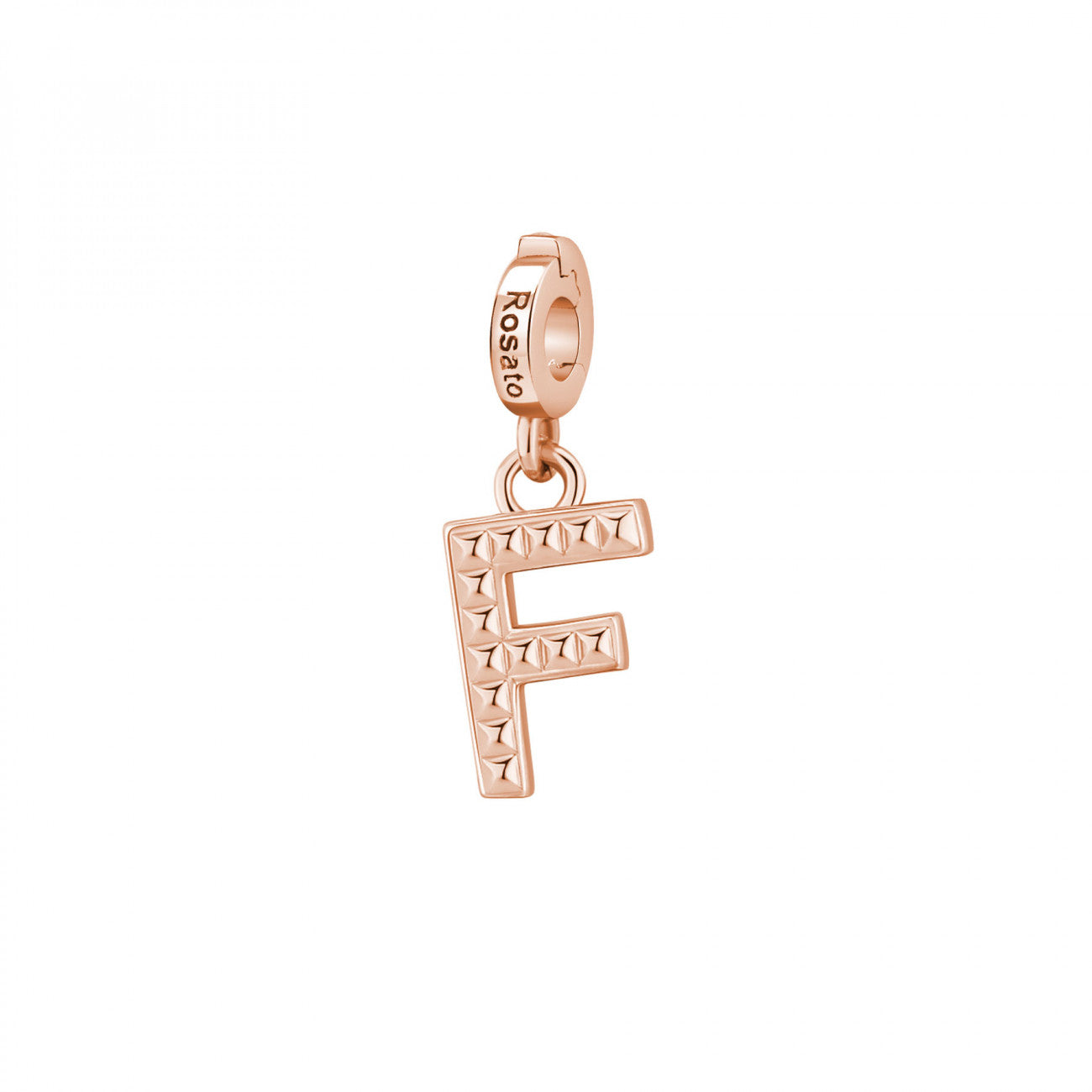 Charm Rosato Storie Lettera F Rosè