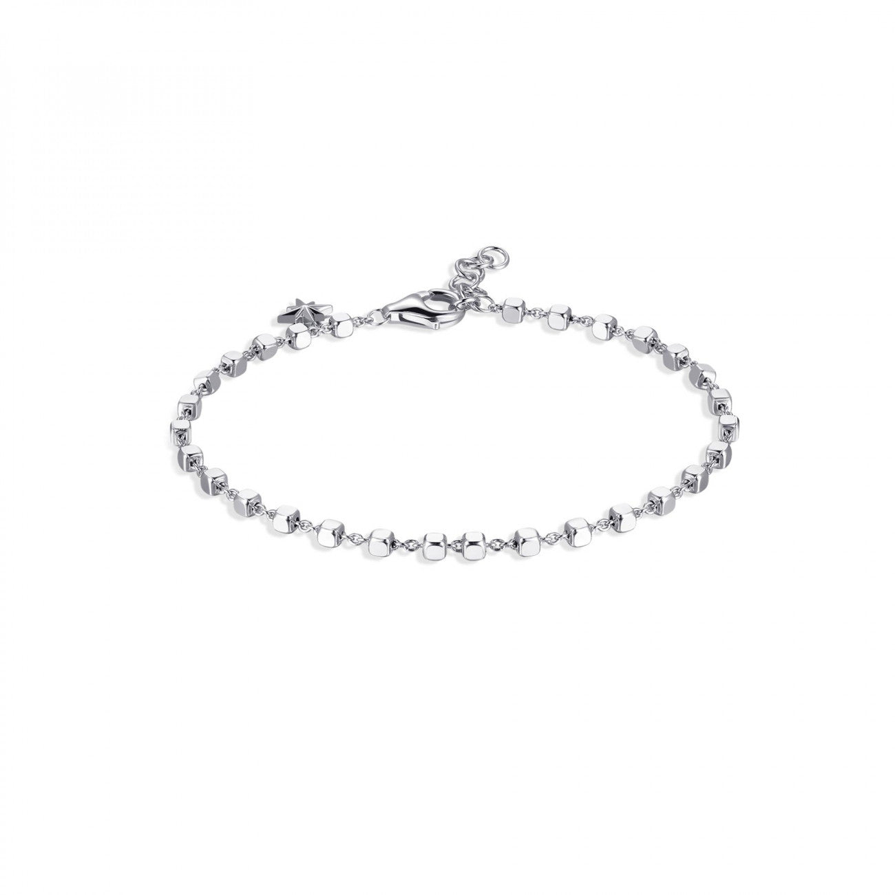 Bracciale donna Rosato Storie catena a cubetti