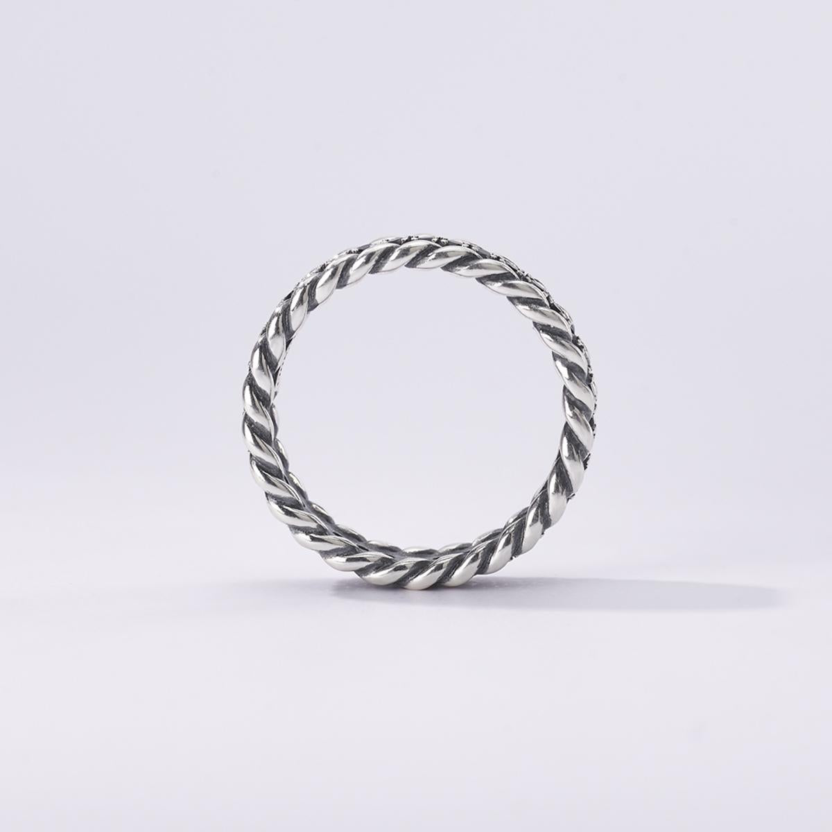 Anello Mabina Uomo Corda