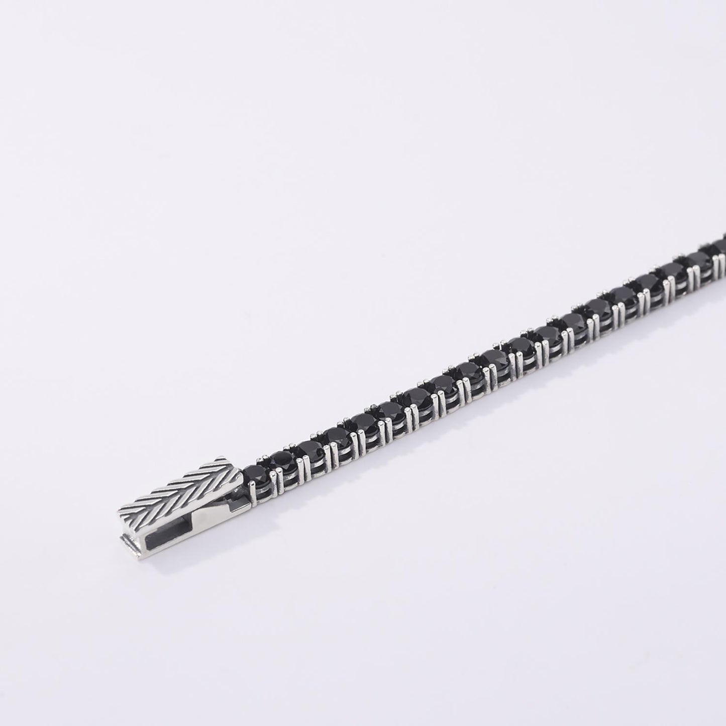 Bracciale Mabina Tennis Club Zirconi Neri