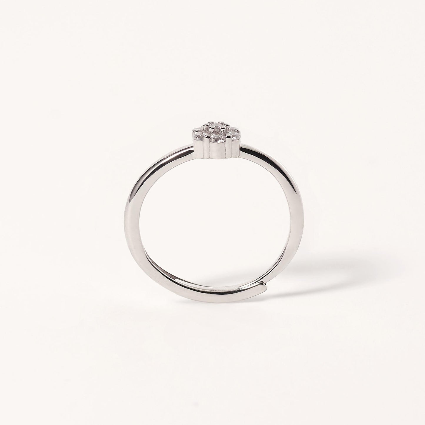 Anello Mabina donna Fior Fiore Bianco