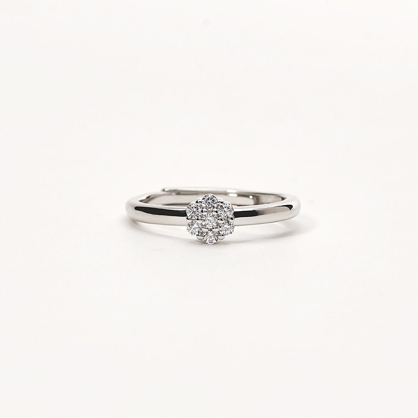 Anello Mabina donna Fior Fiore Bianco