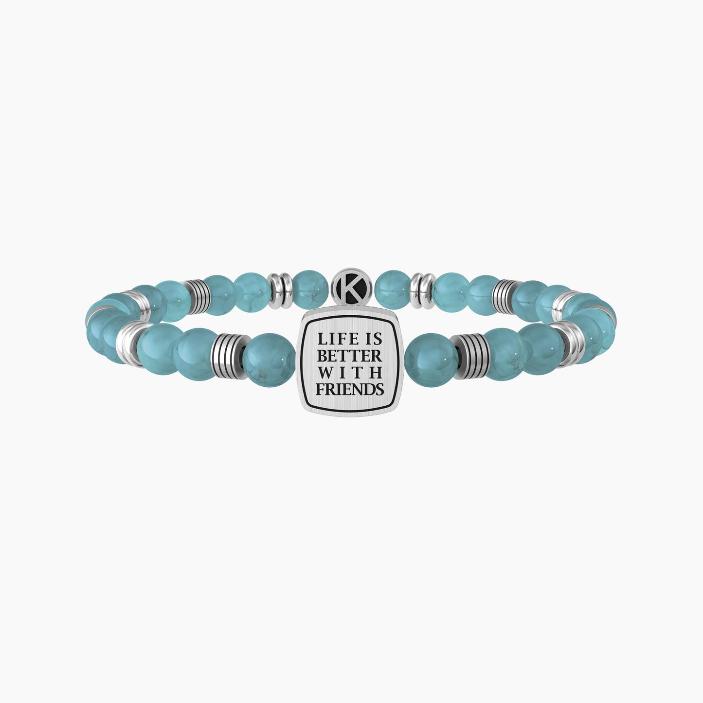 Bracciale Kidult uomo "Life is better with friends"