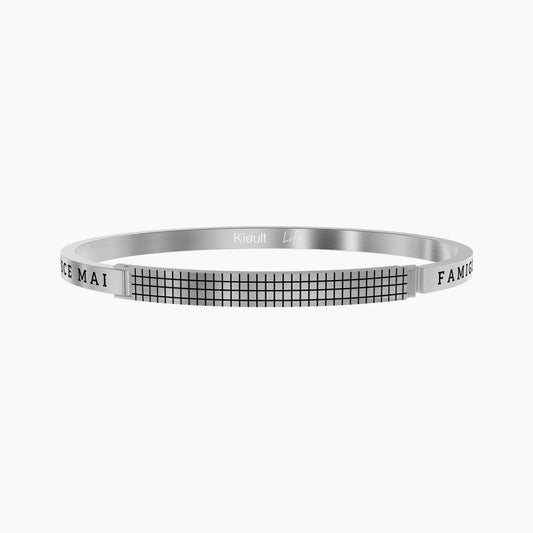 Bracciale Kidult uomo "Famiglia, dove la vita ha inizio.."