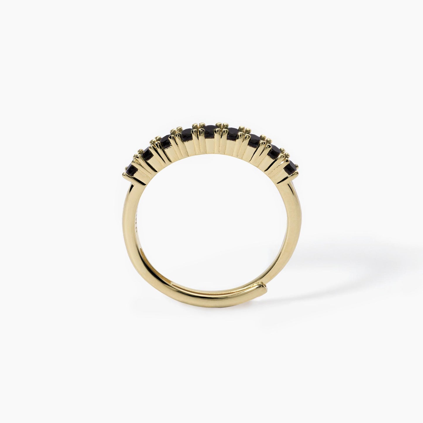 Anello Mabina donna Veretta nera Soirèe