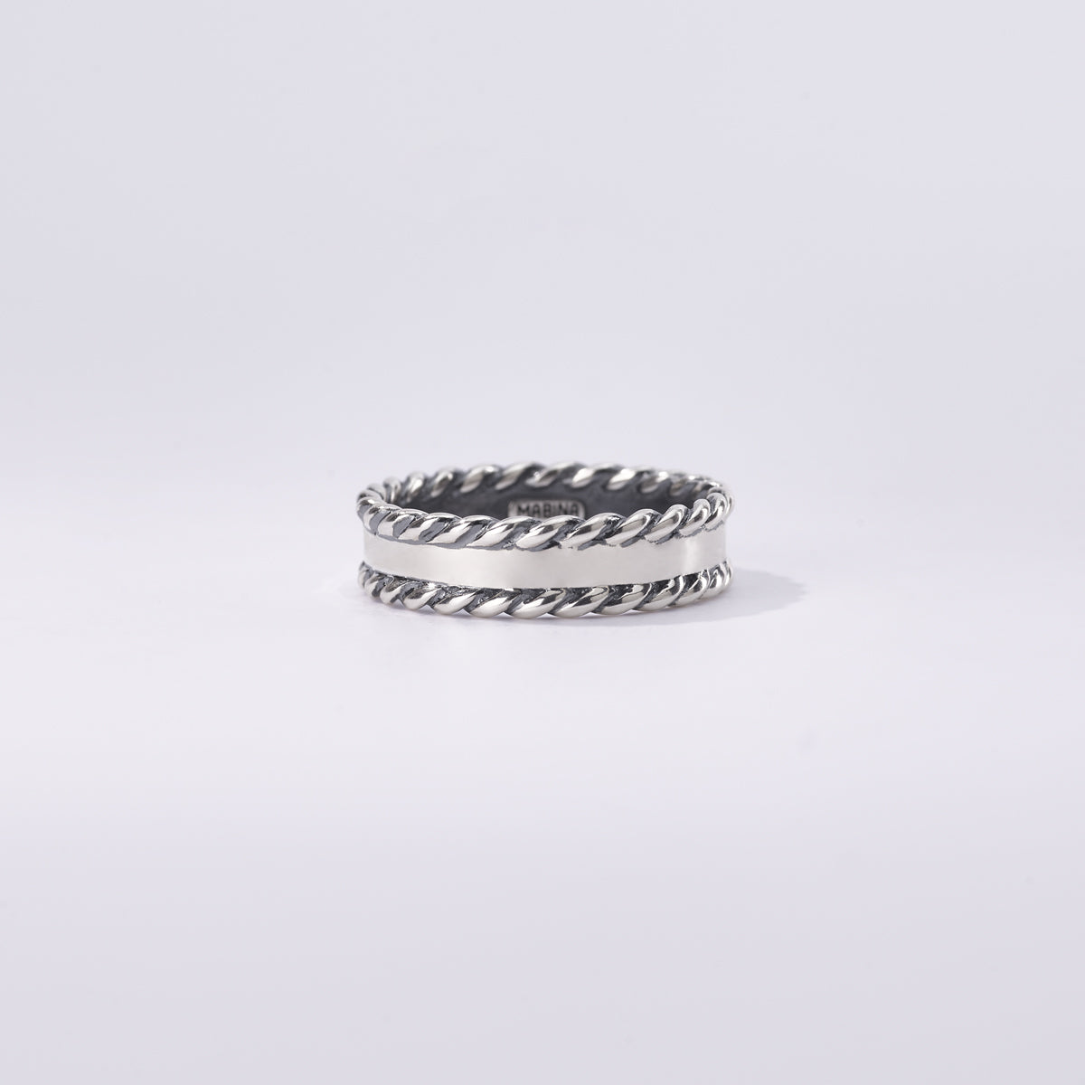 Anello Mabina uomo torchon