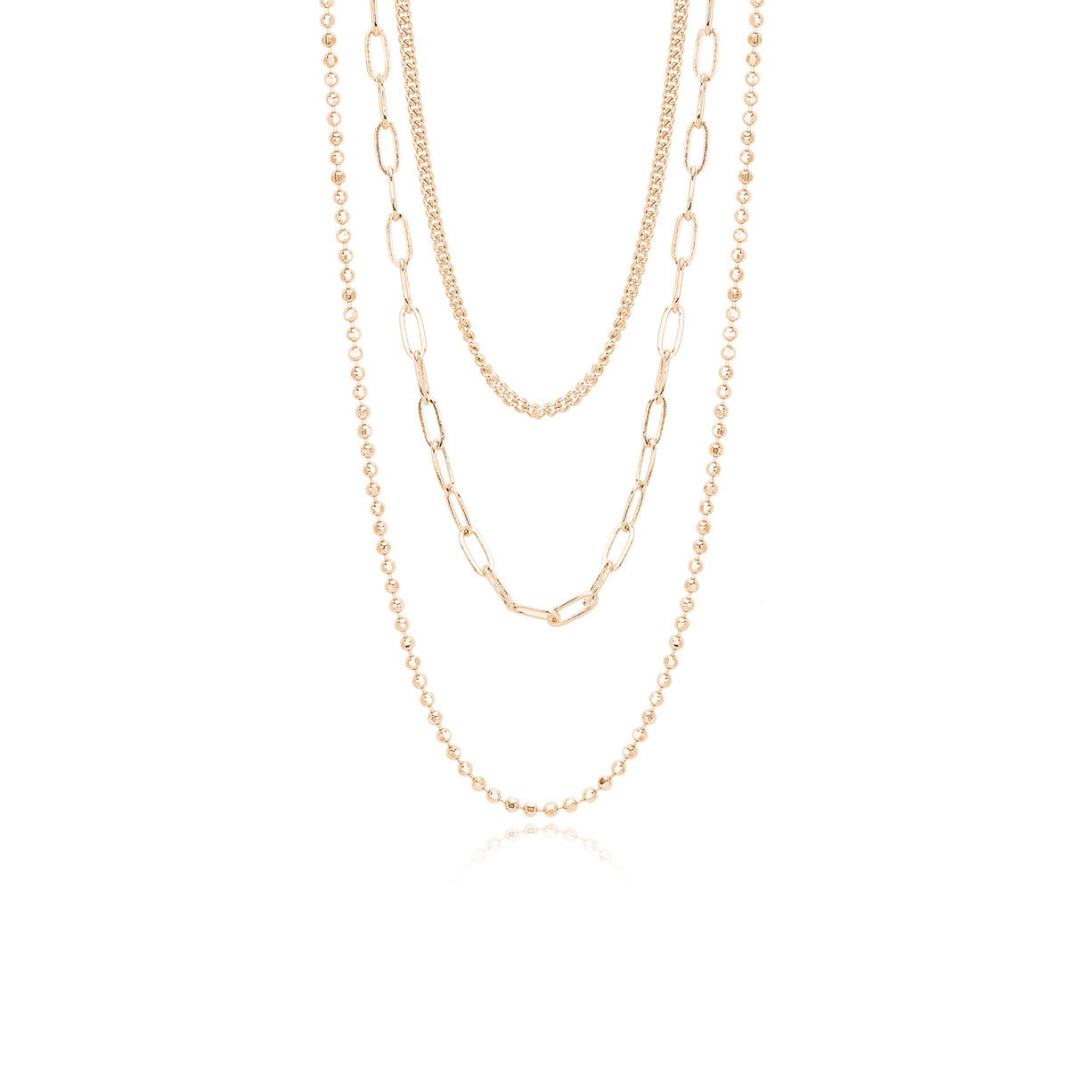 Collana Mabina donna multichain