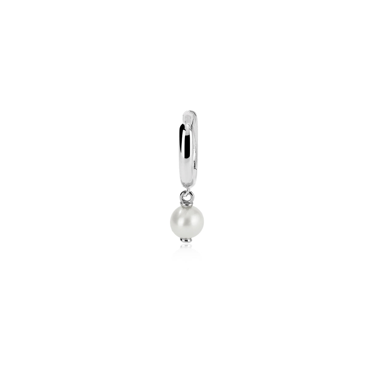 Monorecchino Mabina donna cerchio con perla