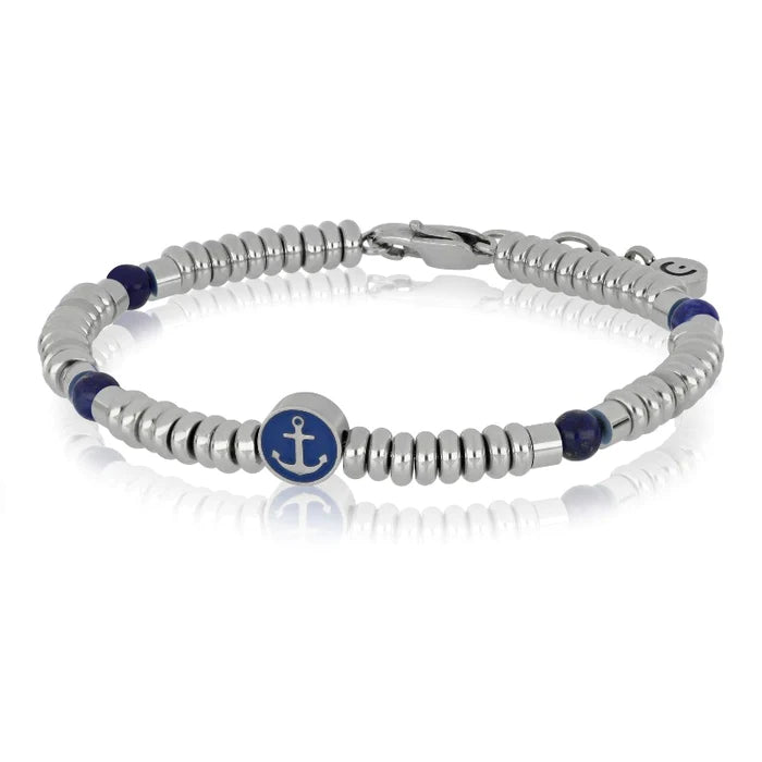 Bracciale Goyatè Uomo BELAY ANCHOR BLUE