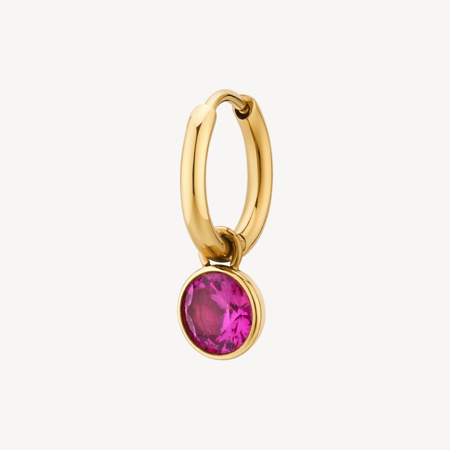 Orecchino Brosway donna Fucsia Gold
