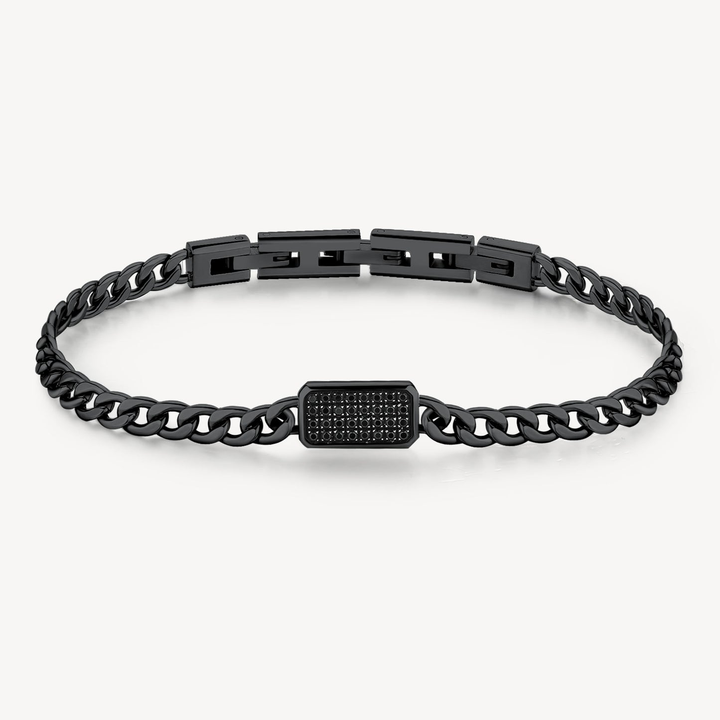 Bracciale Brosway uomo INK Grumetta Nero