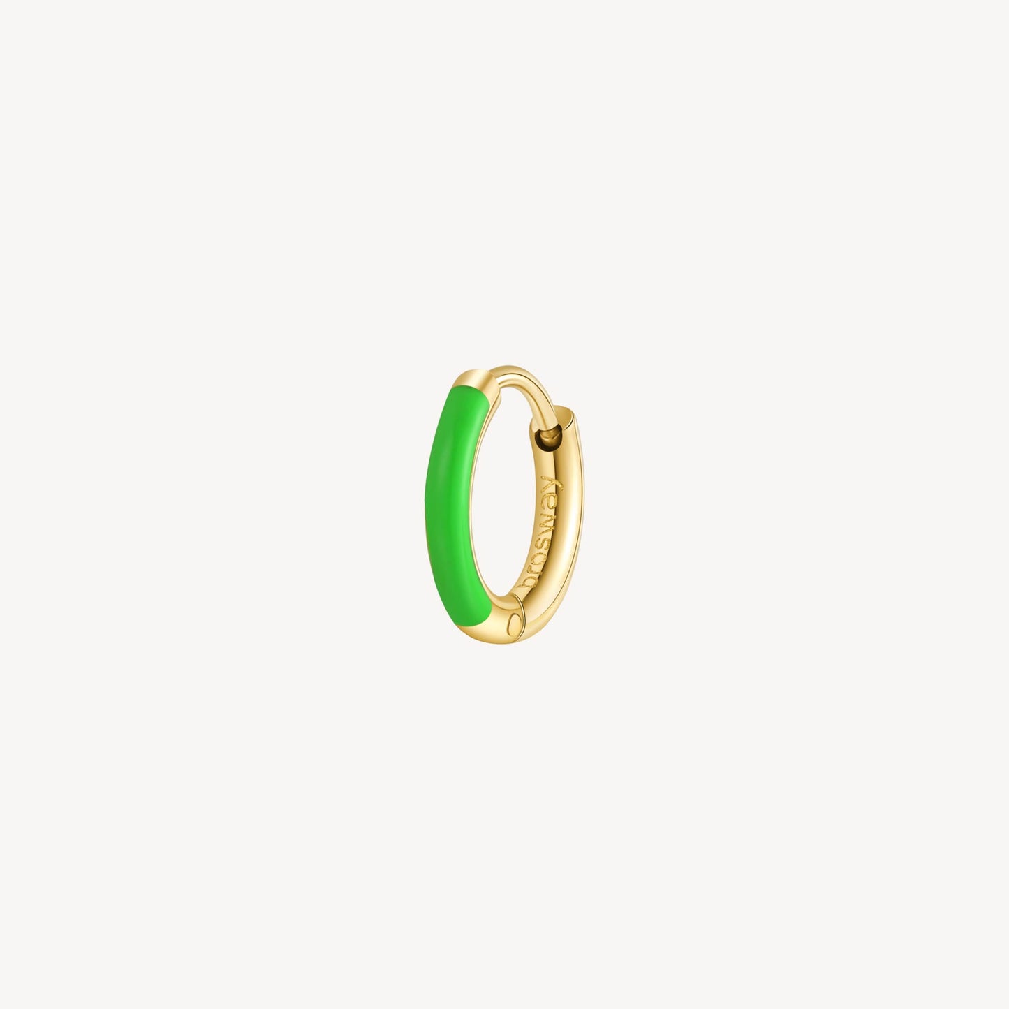 Orecchino Brosway donna Smaltato Symphonia Verde