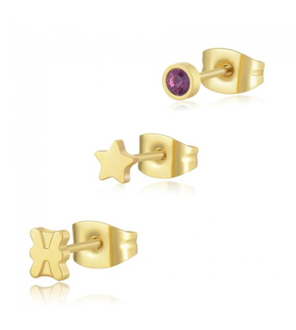 Tris Orecchini S'Agapò donna Pesci