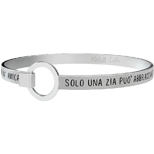 Bracciale Kidult donna "Solo una zia può abbracciarti.."
