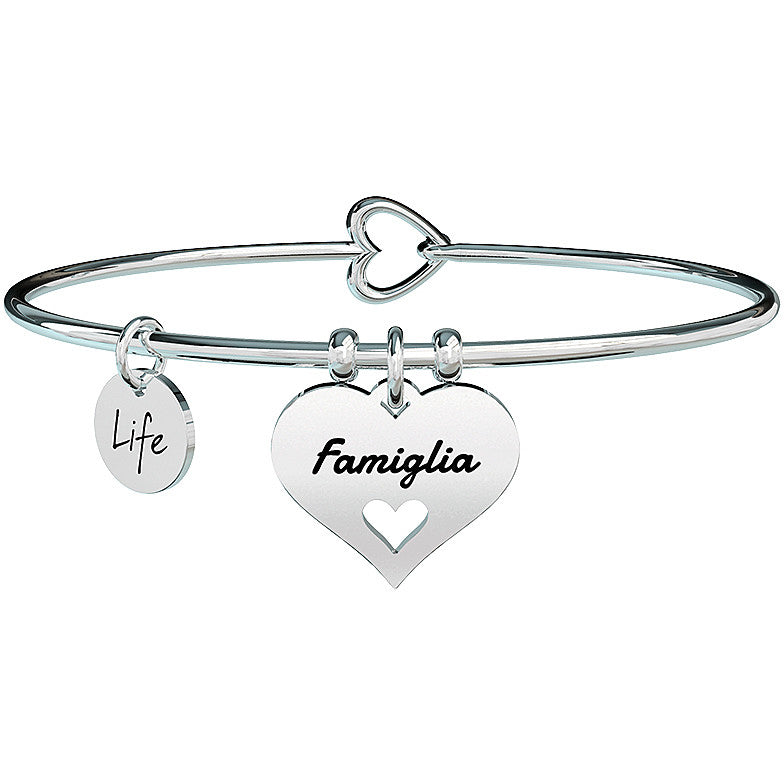 Bracciale Kidult donna Cuore-Famiglia