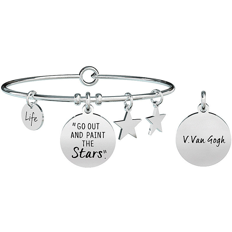 Bracciale Kidult donna "Go out and paint.."
