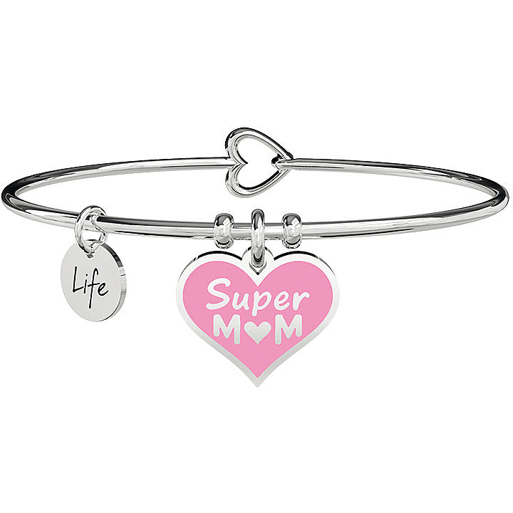 Bracciale Kidult donna Cuore-Super mom