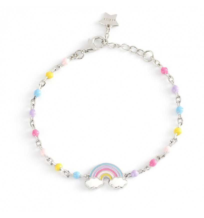 Bracciale Mabina Junior bambina Arcobaleno