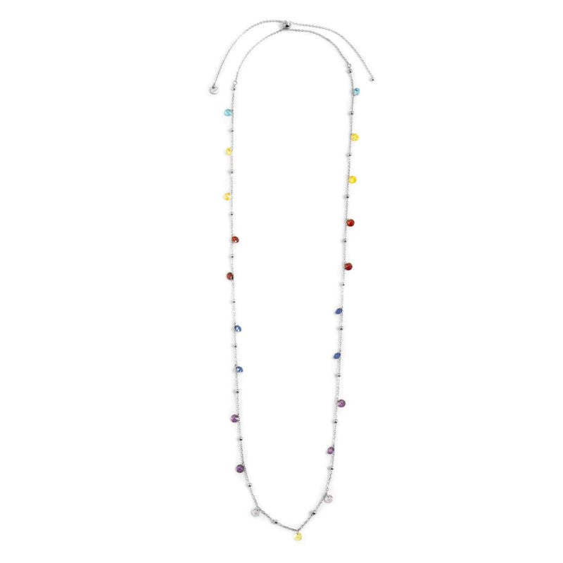 Collana Marlù cristalli colorati