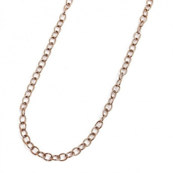 Collana Marlù Donna CATENA "O" 5,60 MM PVD ROSE'