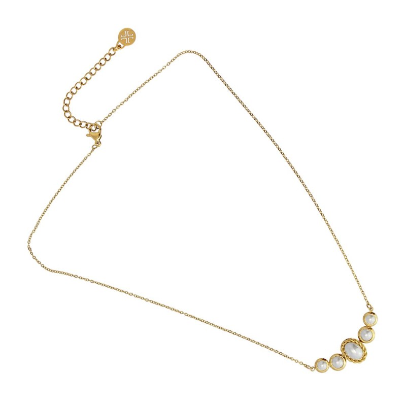 Collana Donna Anartxy Stone & Pearl Cinque Perle