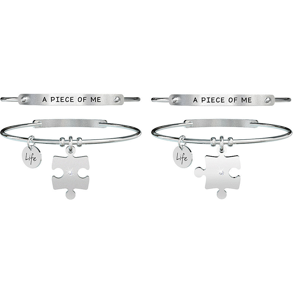 Bracciali Kidult donna set amicizia Puzzle-A piece of me