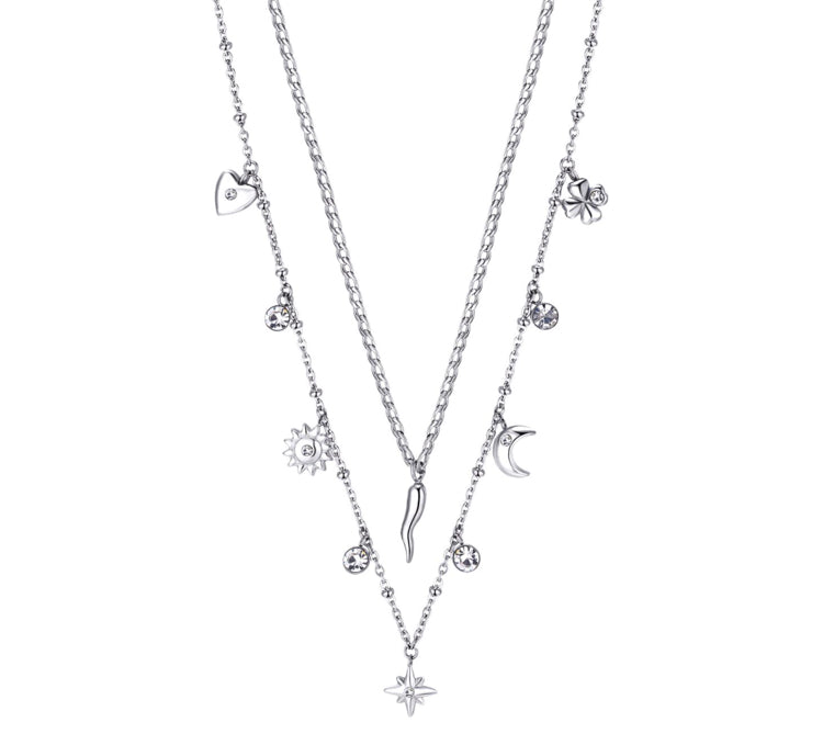 Collana Brosway donna CHANT Cornetto e Simboli