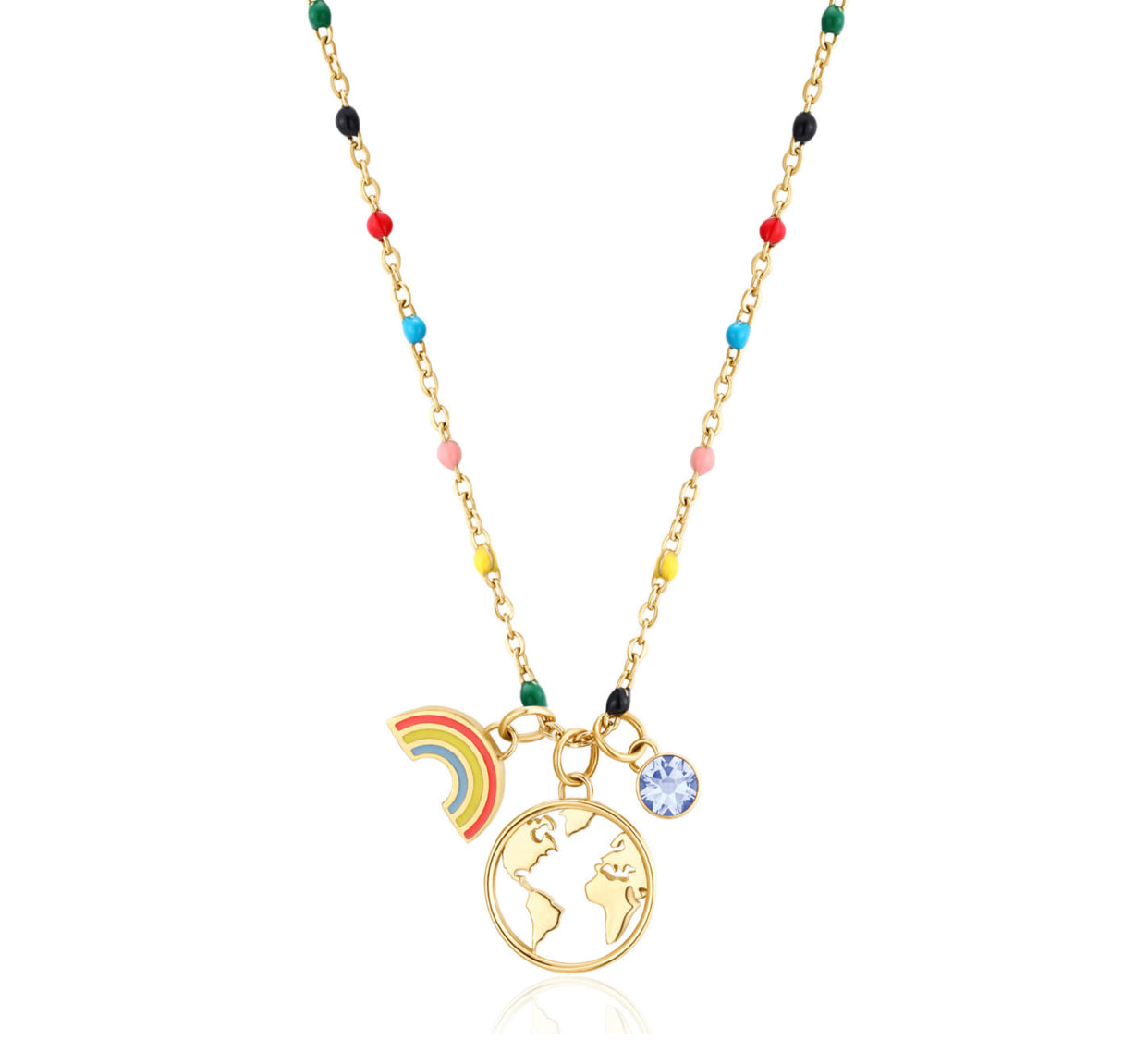 Collana Brosway Chakra dorata -viaggio