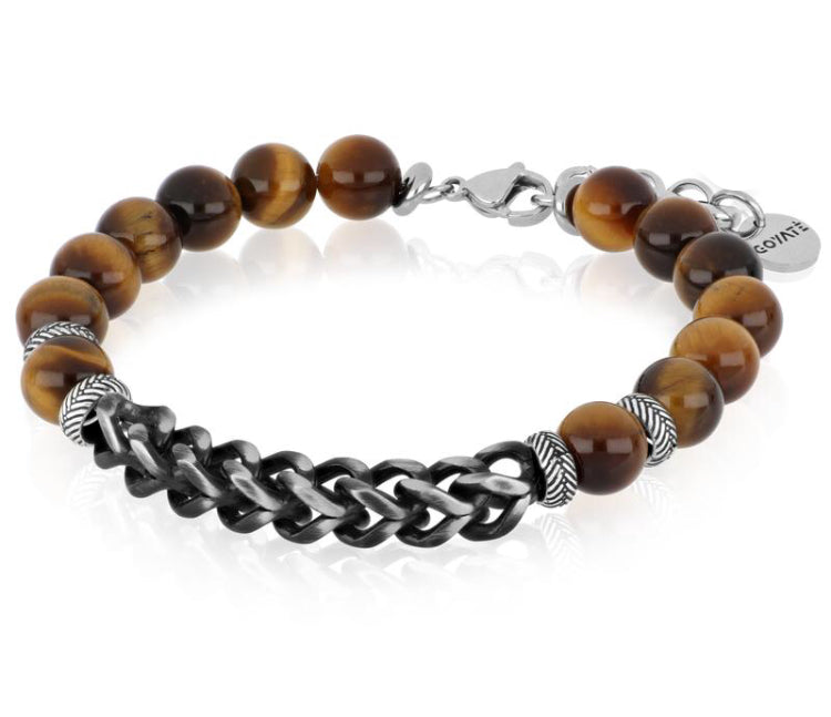 Bracciale Goyatè uomo NIGAN BROWN