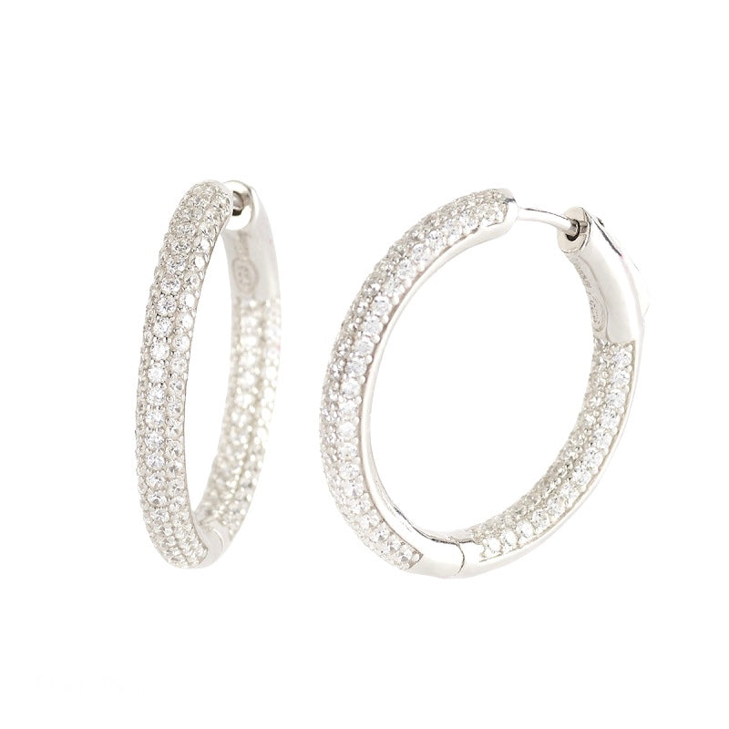 Orecchini Mabina cerchi e zirconi