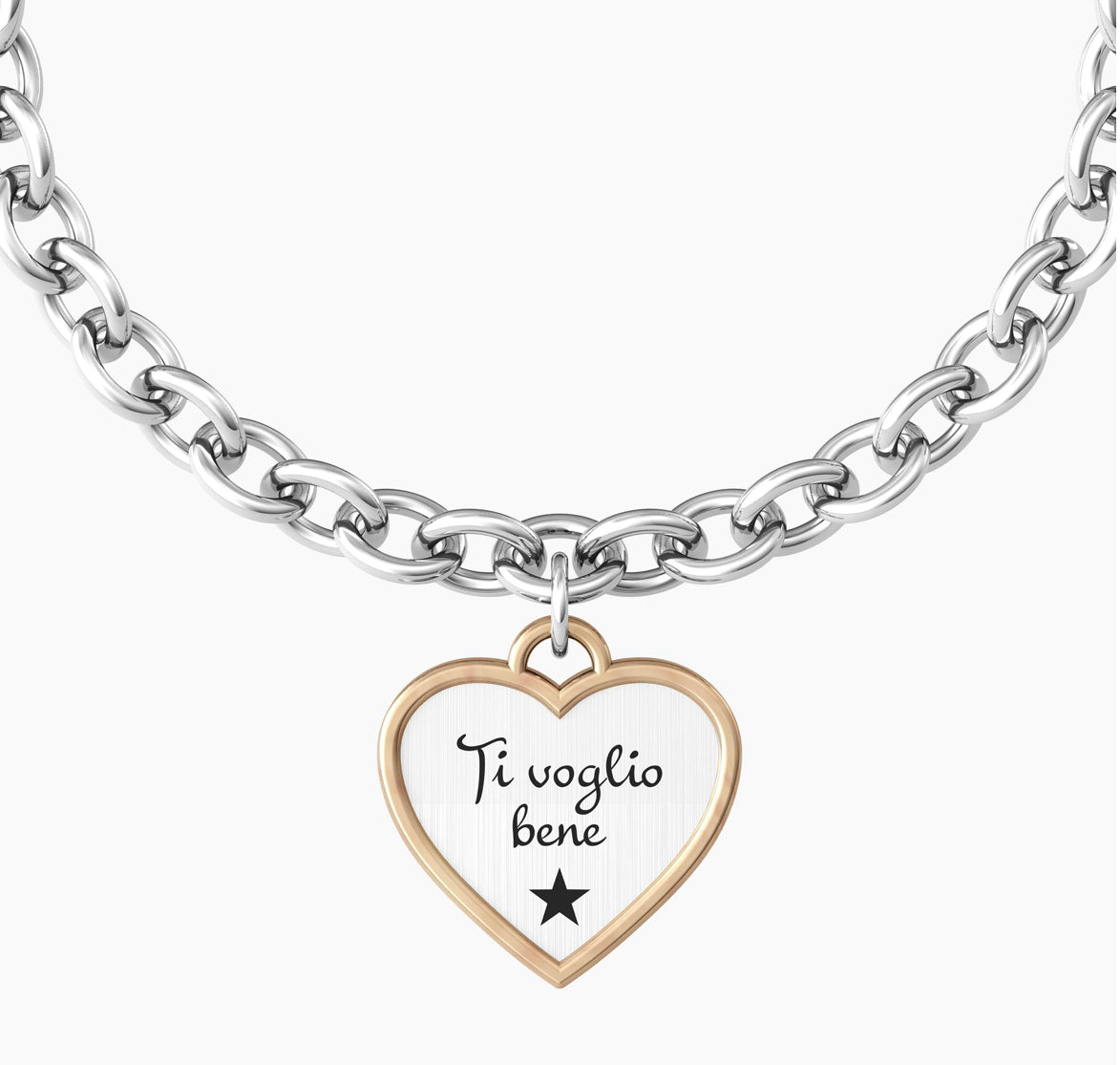 Bracciale donna kidult CUORE | ZIA TI VOGLIO BENE