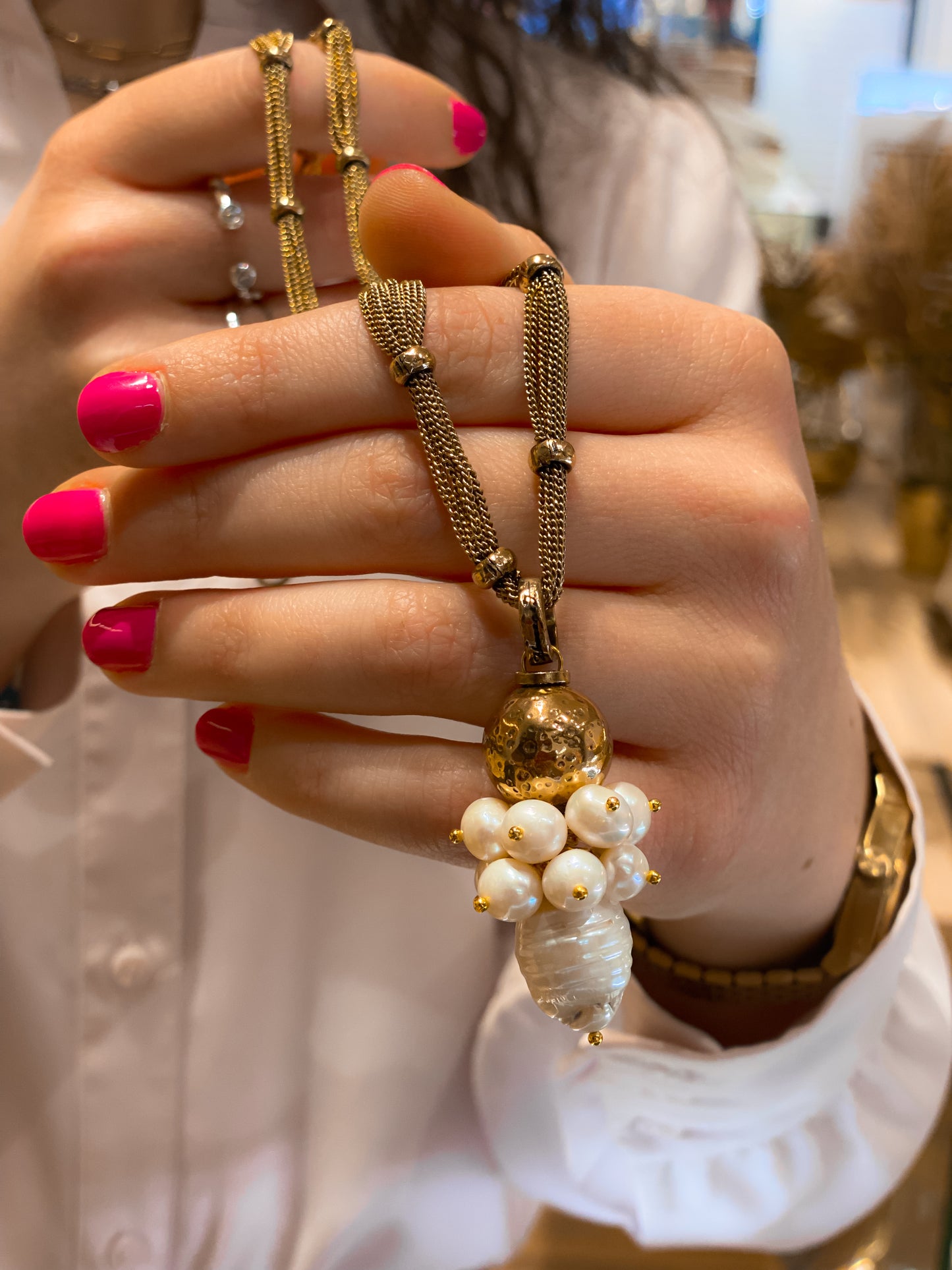 Collana Alcozer Perle Unic