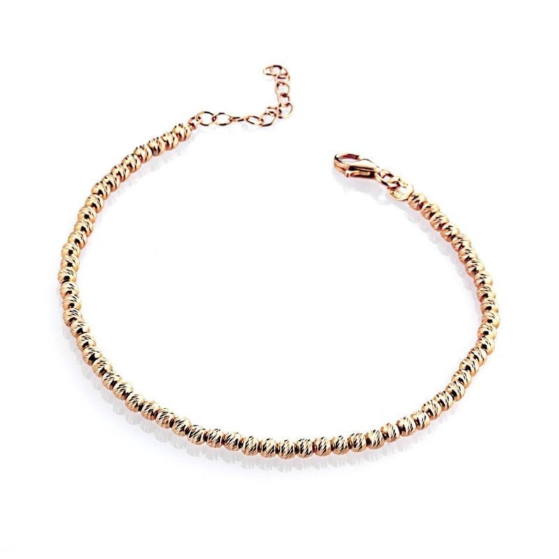Bracciale Marcello Pane Petite sferette small sfaccettate