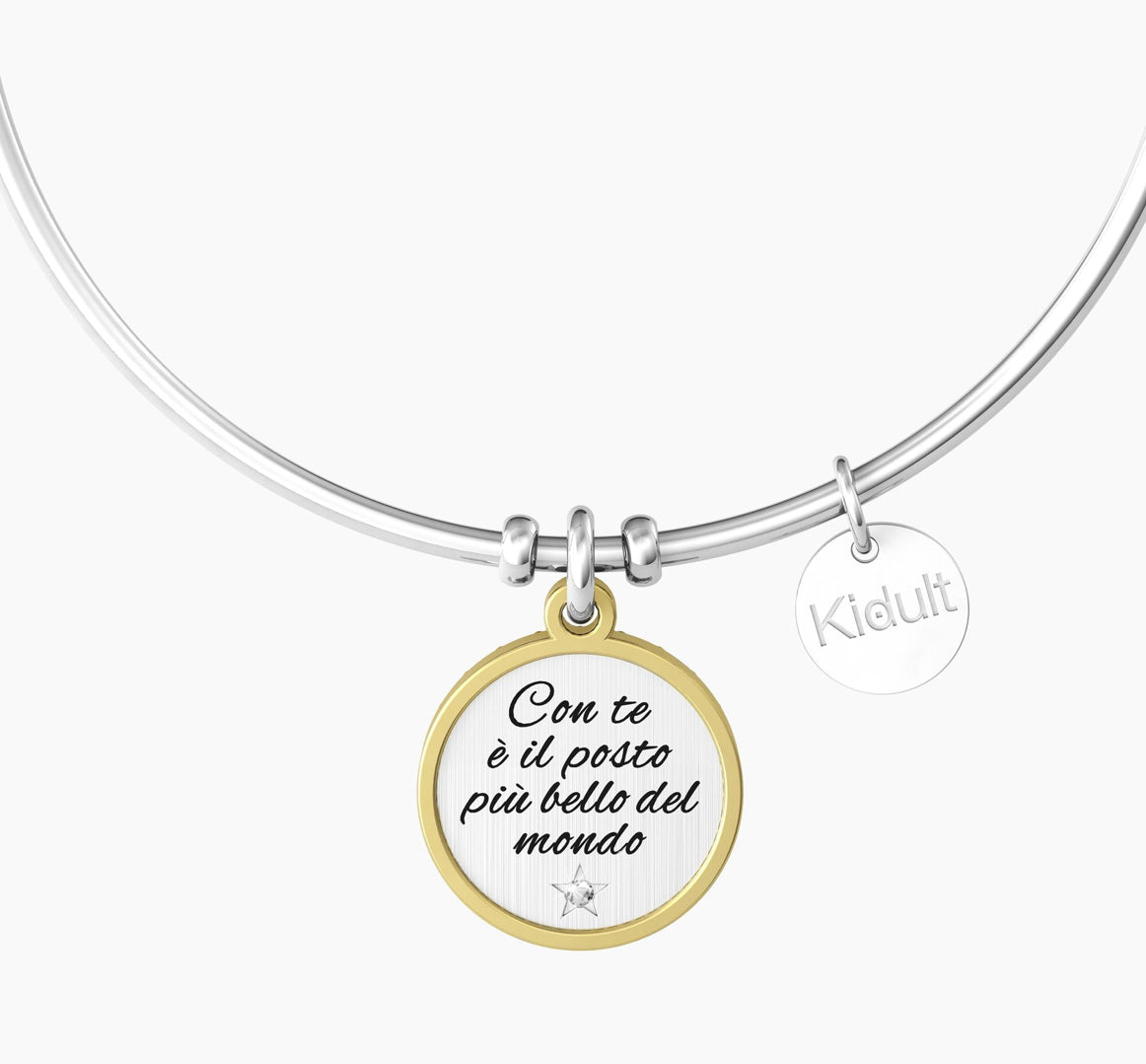 Bracciale donna Kidult CON TE È IL POSTO PIÙ BELLO DEL MONDO