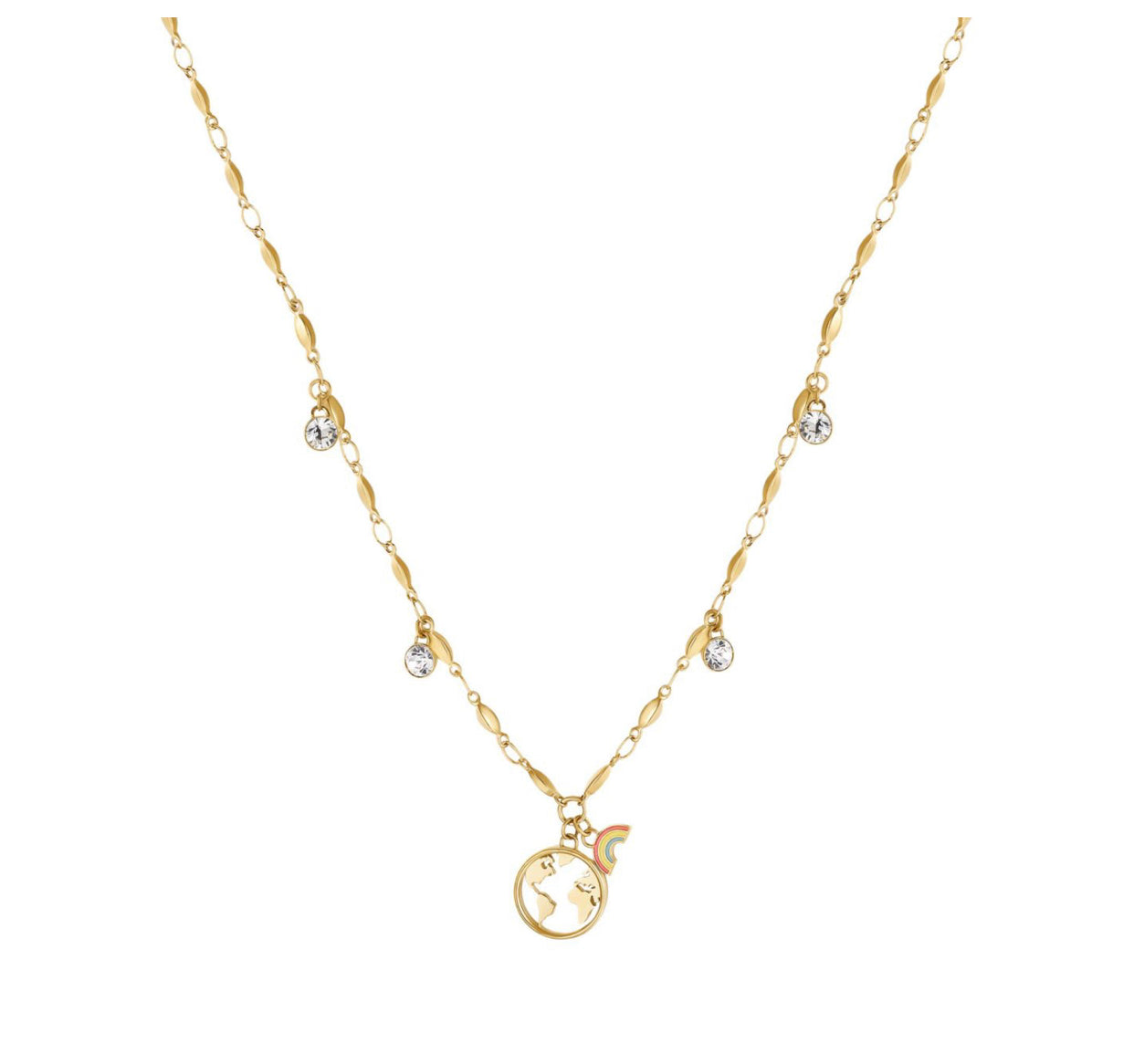 Collana Brosway Chakra dorata -viaggio