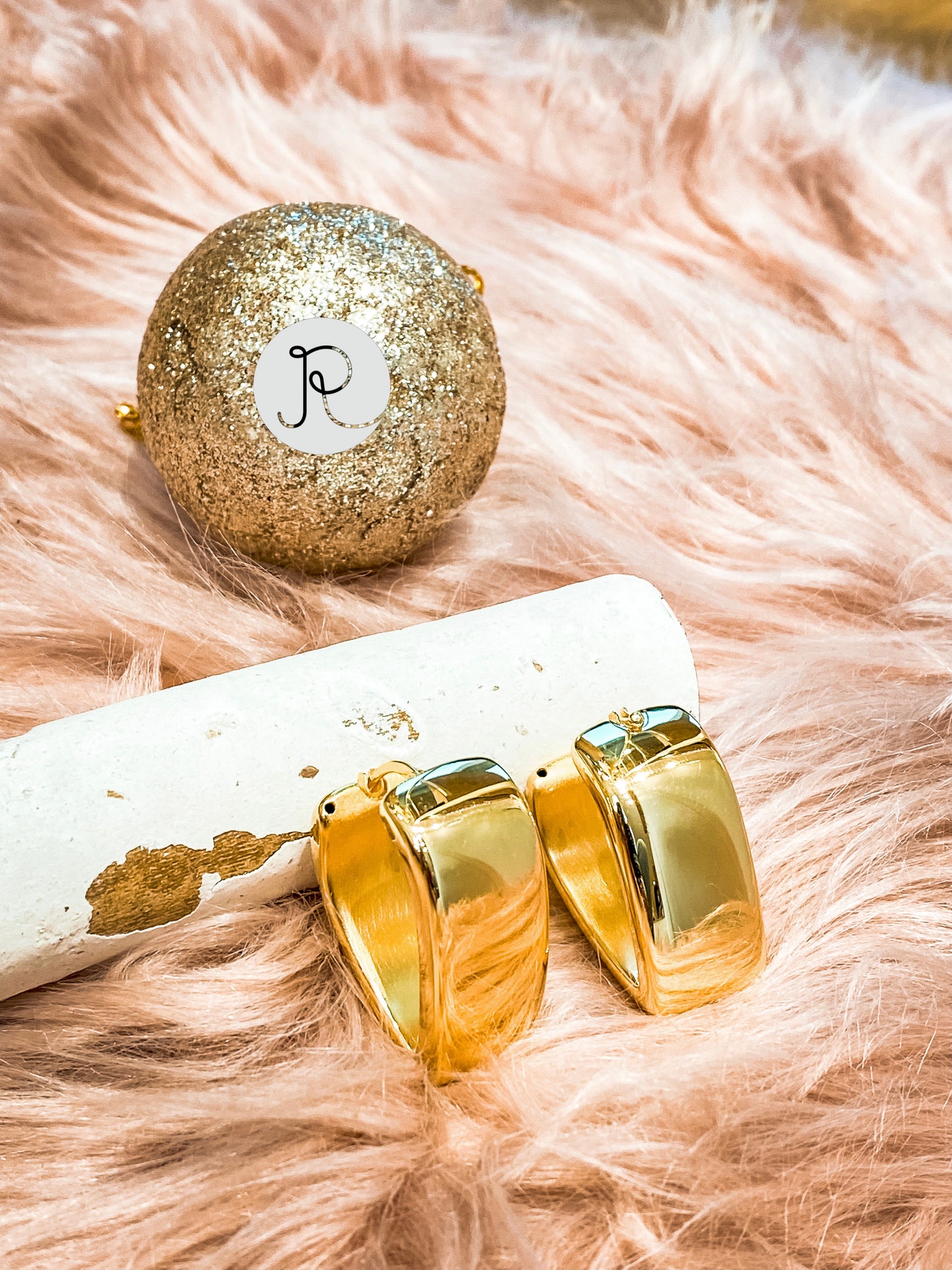 Orecchini Marcello Pane dorati