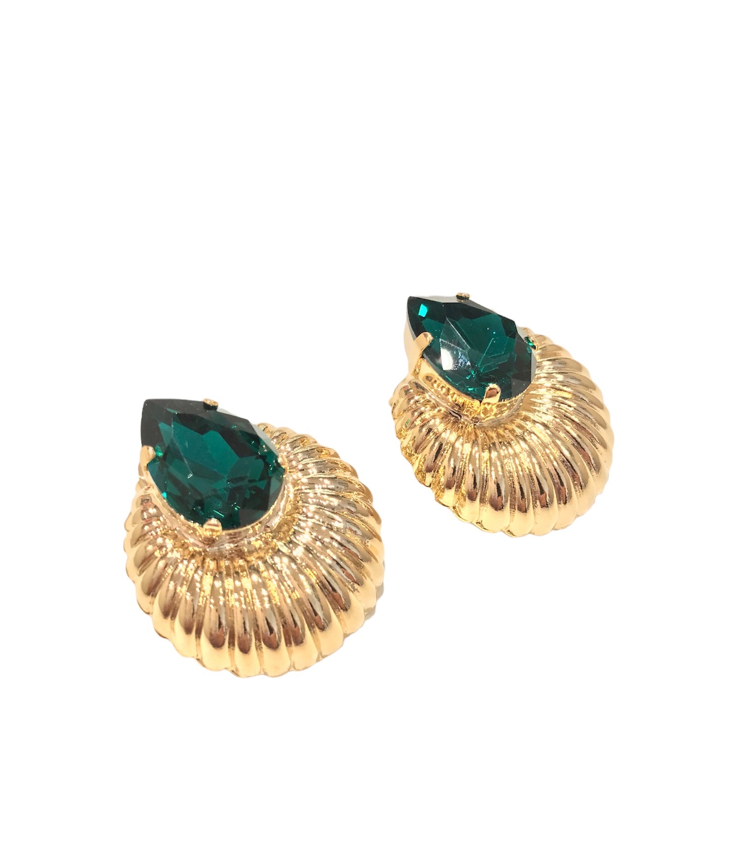 Orecchini donna Diamond Accessori Goccia Verde