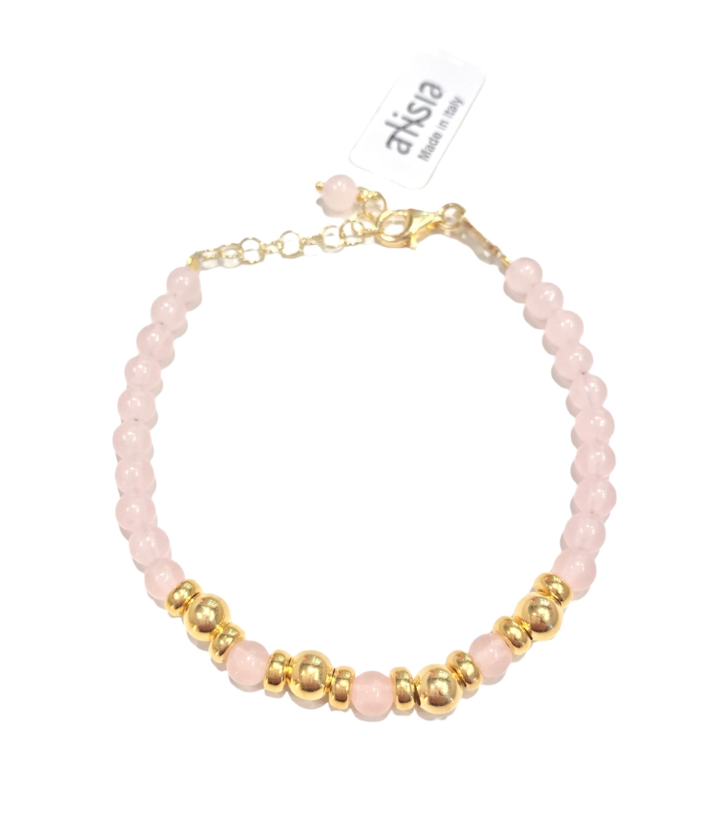 Bracciale donna Alisia Quarzo Rosa Gold