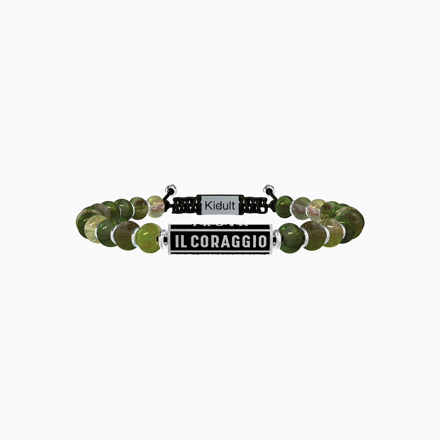 Bracciale Kidult uomo TROVA IL CORAGGIO DI ESSERE FELICE