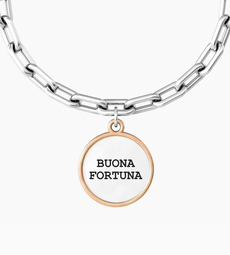 Bracciale Kidult donna QUADRIFOGLIO | BUONA FORTUNA
