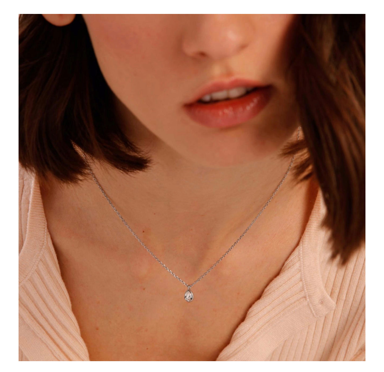 Collana Brosway Rain crystal